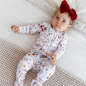 0-3 Caden Lane Wren Wildflower Pajama